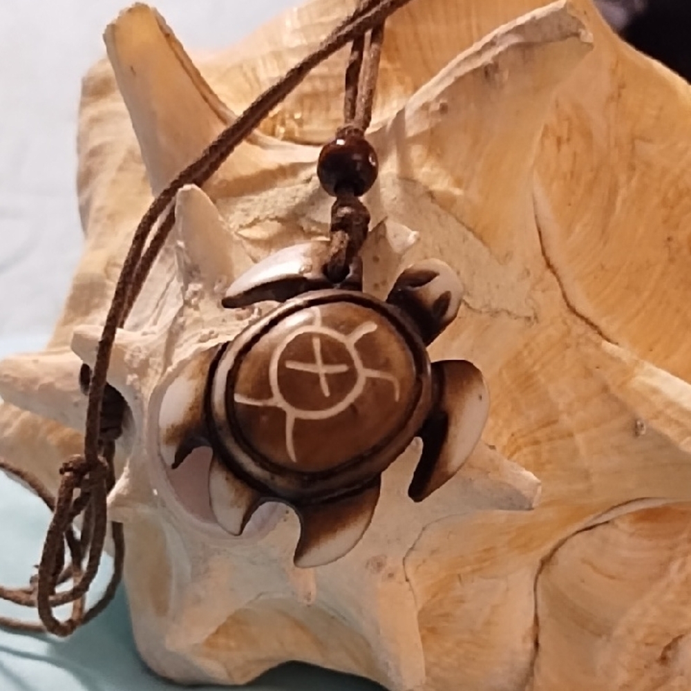 🇺🇸 Clearance 🇺🇸Unique Brown Turtle Necklace